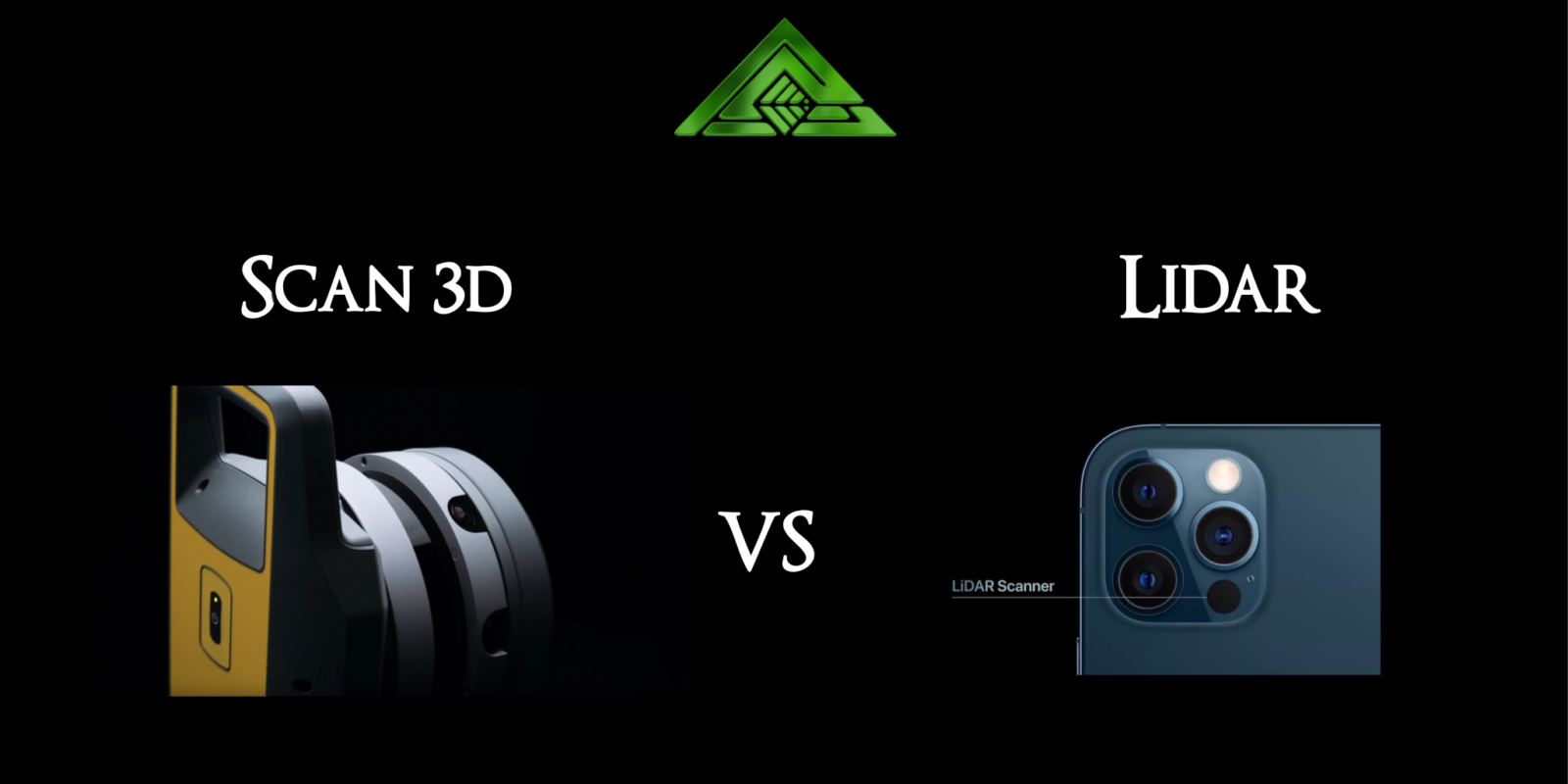 Scan 3d vs LIDAR