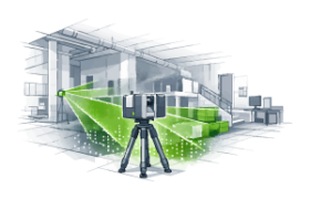 Campagne de relevé laser 3D réalisée sur site pour la captation précise d