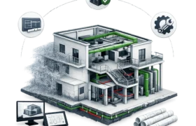 Maquette BIM exploitable issue du Scan to BIM, intégrant architecture, structure et réseaux pour l’ensemble des acteurs du projet