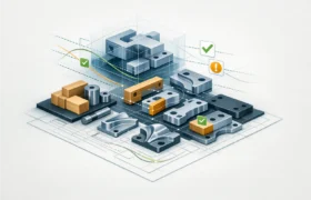 Optimisation des formes en ingénierie numérique du bâtiment afin de garantir l’usinabilité et la compatibilité avec la fabrication CNC.