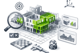 Traitement et contrôle qualité d’un nuage de points 3D d’un bâtiment issu d’un relevé scanner laser