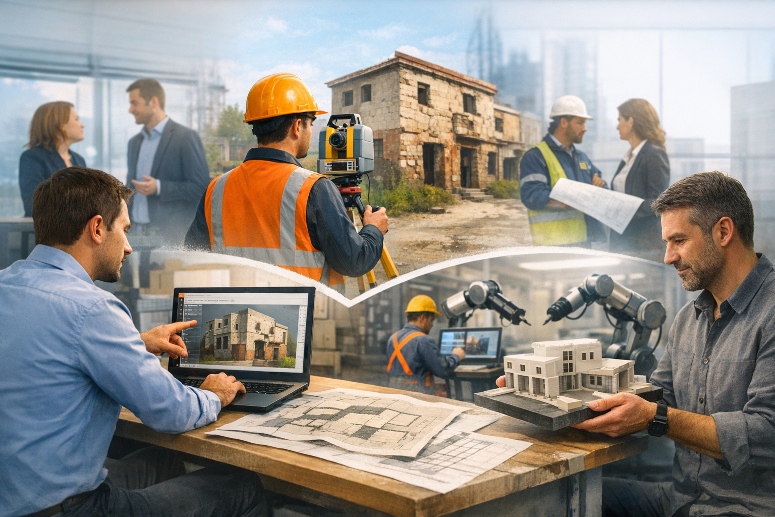 Collaboration des acteurs d’un projet sur bâtiment existant autour d’une démarche BIM