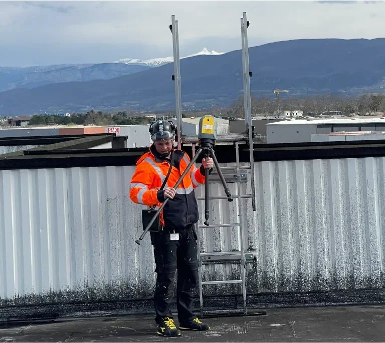 Intervention sur bâtiment existant dans le cadre d’une mission d’expertise et de relevé terrain